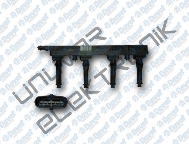UNUVAR 155046-2 Atesleme Bobini Astra G - H 2.0 - Zafira A - B 01  - >  ####